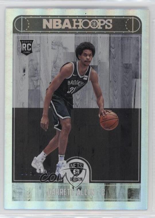 2017-18 Panini NBA Hoops Silver 99/199 Jarrett Allen #272 Rookie RC 0ud4