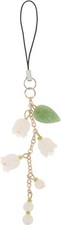 1-4PCS Cute Phone Charms Aesthetic Y2K Cell Lily of the Valley