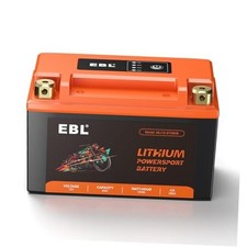 Lithium YTZ10S-BS, 180CCA Lithium LiFePO4 Motorcycle Battery, 12V 6Ah ATV,