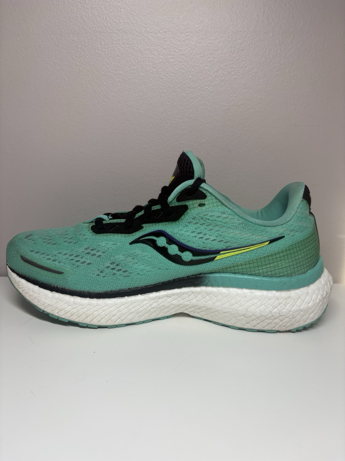 Saucony Triumph 19 Womens Shoes Blue Running Walking Athletic Sneakers Size 8.5 thumbnail 4