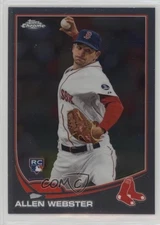 2013 Topps Chrome Allen Webster #112 Rookie RC