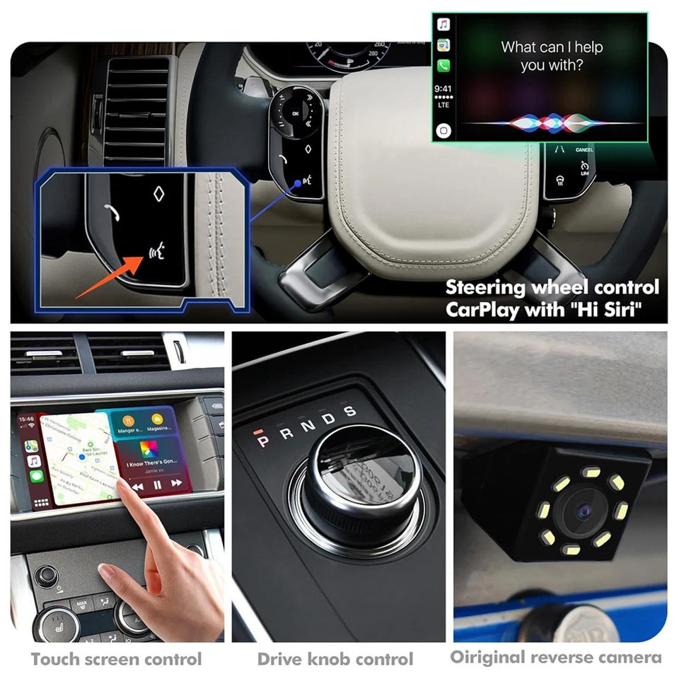 Wireless Carplay Android Auto Set Für Jaguar Land Rover Range Rover Harman/Bosch - Bild 4 von 4