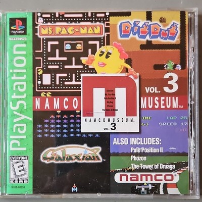 Namco Namco Museum Vol. 3 (PlayStation 1 PS1, NTSC-U/C US/Canada), E