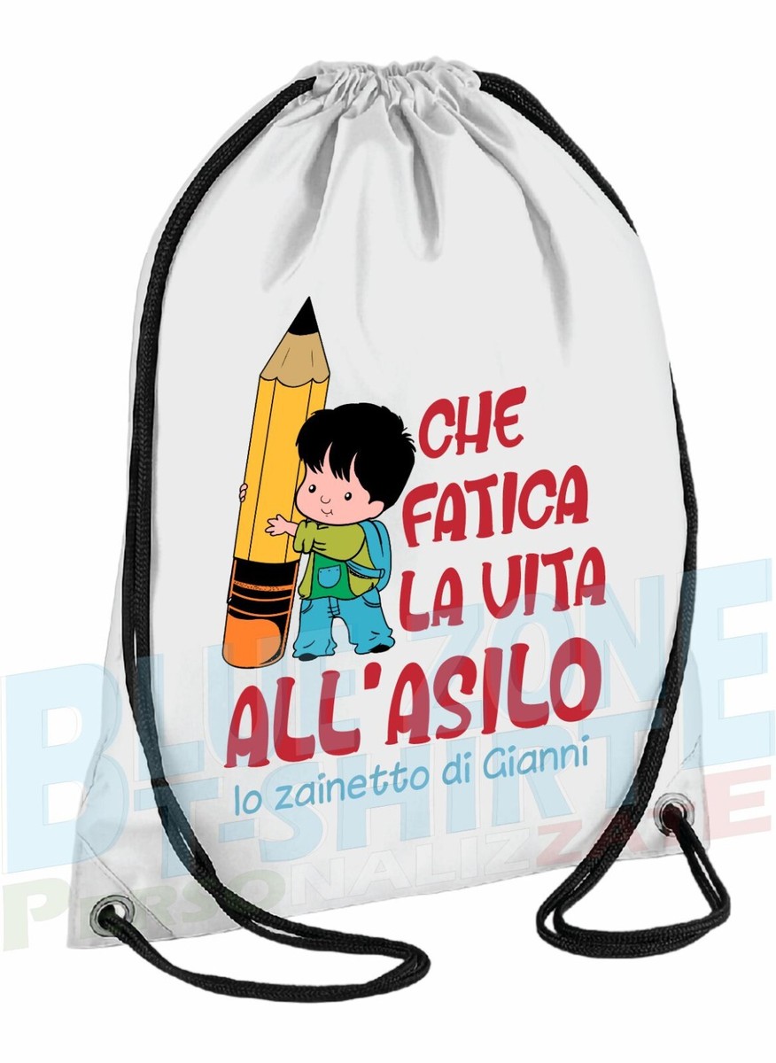 MoonWorks Sacca Da Palestra In Cotone 'Club Dei Vecchi Sacchi': Regalo Divertente Per Nonno E Uomo Anziano - 2