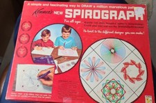 Vintage Kenner's SPIROGRAPH, paper not included missing a few pieces
