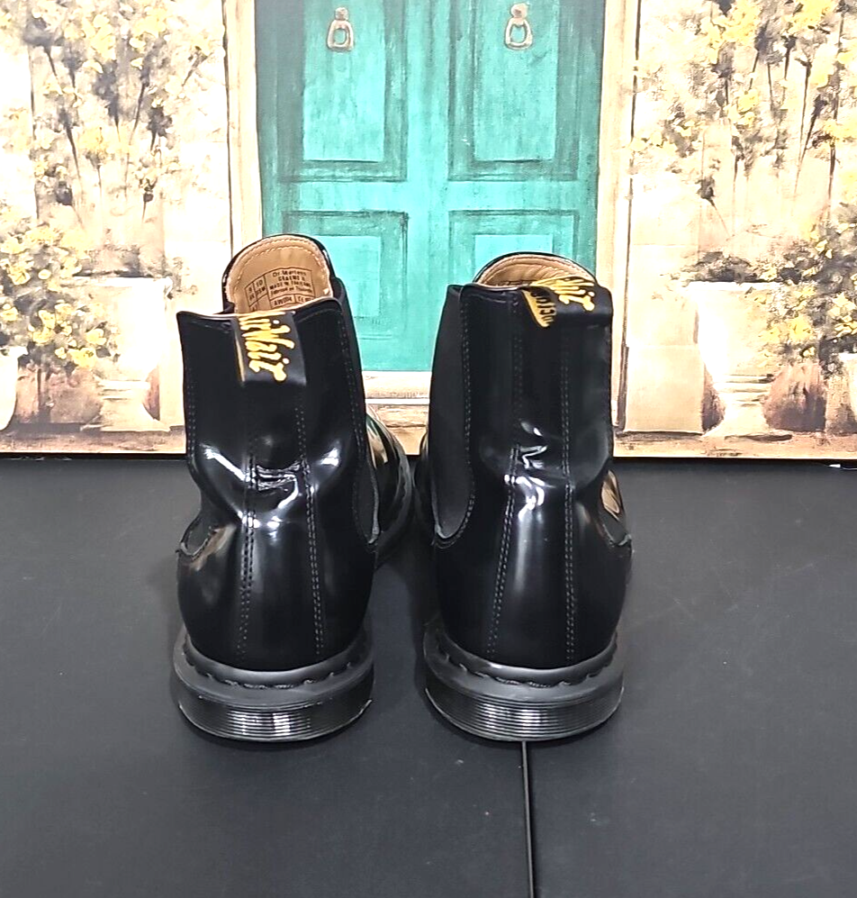 Dr. Martens Graeme II Black Polished Leather Chelsea Mens  display picture 3