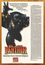 1999 Marvel Comics Black Panther Vintage Print Ad/Poster Joe Jusko Promo Pop Art