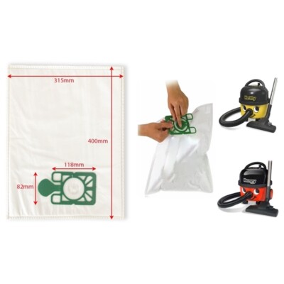 Henry London 20 Sacchetti Per Aspirapolvere Numatic Henry & Hetty - In Microfibra, Compatibili Con Molti Modelli Sacchetti Aspirapolvere Numatic - Foto 11