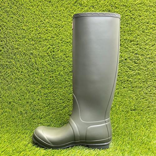 Hunter Original Tall Womens Size 6 Green Outdoor Waterproof Knee High Rain Boots - Picture 2 of 11