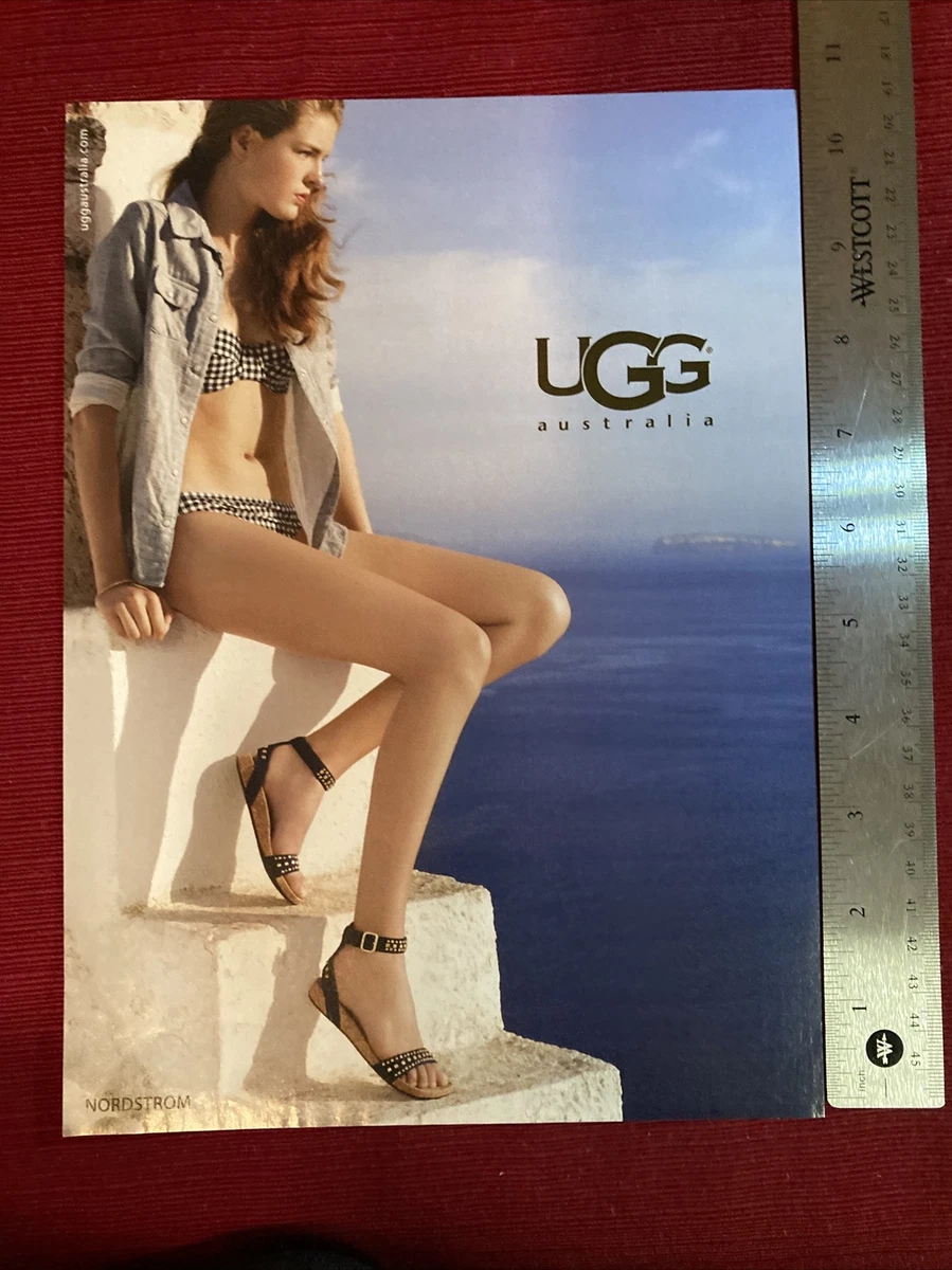 Model Anna Schilling for Ugg Boots 2011 Print Ad Great to frame