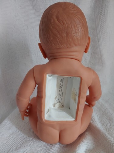 Doll Factory Europe Realitic Boy Baby Doll No Key Or Back Box Educational - Picture 23 of 24