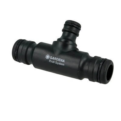 Gardena T Stück Kupplung 1/2 auf 2x 3/4 Zoll Schlauch Adapter Wasserschlauch #44 - Bild 1 von 2