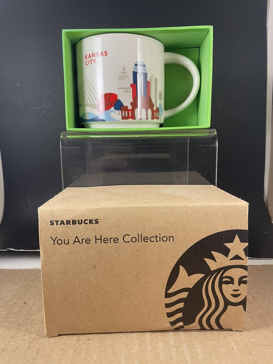 NEW Starbucks Coffee YOU ARE HERE Collector Series KANSAS