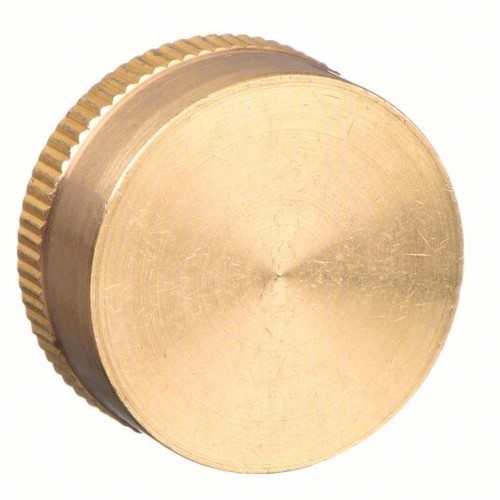 (25-PACK) BRASSCRAFT HC-1 Garden Hose Cap & Washer, Brass, For Hose I.D. 3/4" - Picture 4 of 5
