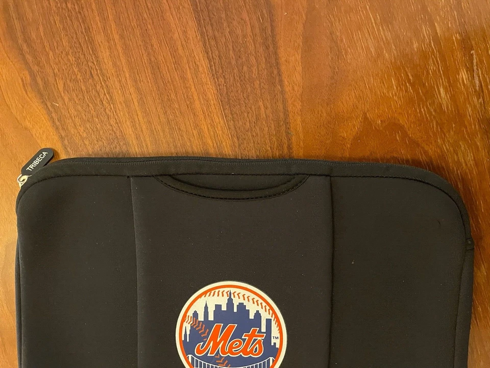 METS BASEBALL MLB iPad Sleeve Laptop Pouch Zippered Cover 15.5" x 11" LFGM! - Image 4 of 4