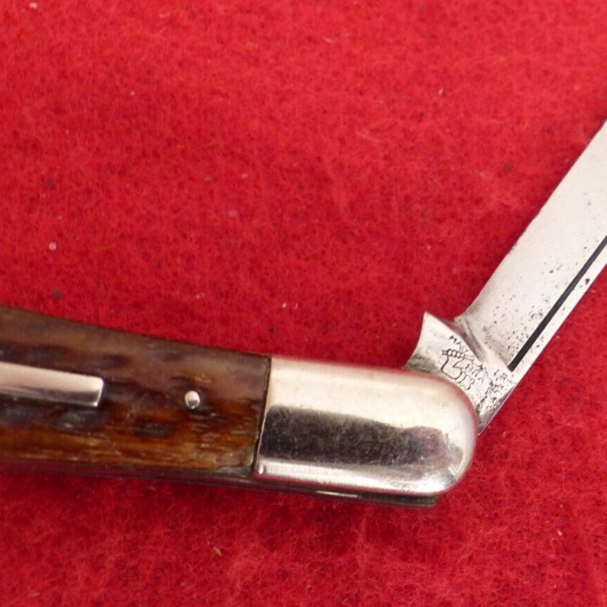 Hammer Brand New York Knife Co 18781932 bone swell center whittler