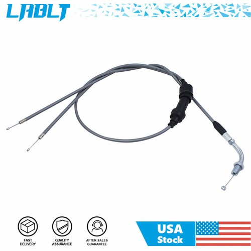 LABLT Throttle Cable For Honda CB175 CB200 CB200T CB160 CL175 Gray 17910-236-000 - Foto 4 di 6