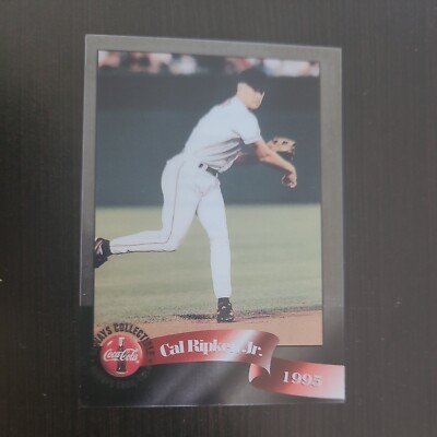 1996 Score Board Coca-Cola Sprint Phone Cards Cels Cal Ripken Jr #4 HOF