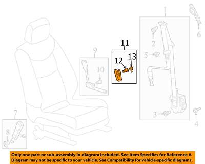 GM OEM 20-24 XT6 Restraint Systems Front Seat Belts-Cover 23497357