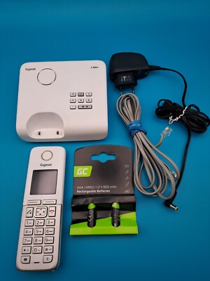 Telefon Siemens GIGASET DECT C300 + AB Ladestation C300 A + Kabel gut