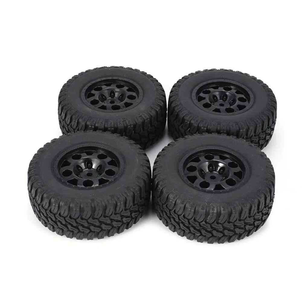 4 Pneumatici In Gomma Austar 110x44 Mm Per RC 1/10 – Adatti A Traxxas Slash E Short Course - Foto 3