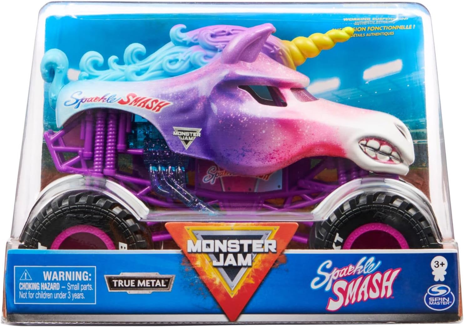 Official Sparkle Smash Monster Truck Collector Die-Cast Vehicle 1 24 Scale