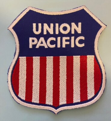 Patch-6 inch UNION PACIFIC- (UP)  #612061 -NEW- Free Ship