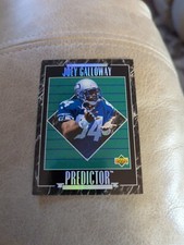1995 Upper Deck Predictor Award Winners Prizes Football Card #HP15 Joey Galloway