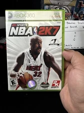 2K Sports NBA 2K7 Microsoft Xbox 360 Game, Tested Cleaned Complete