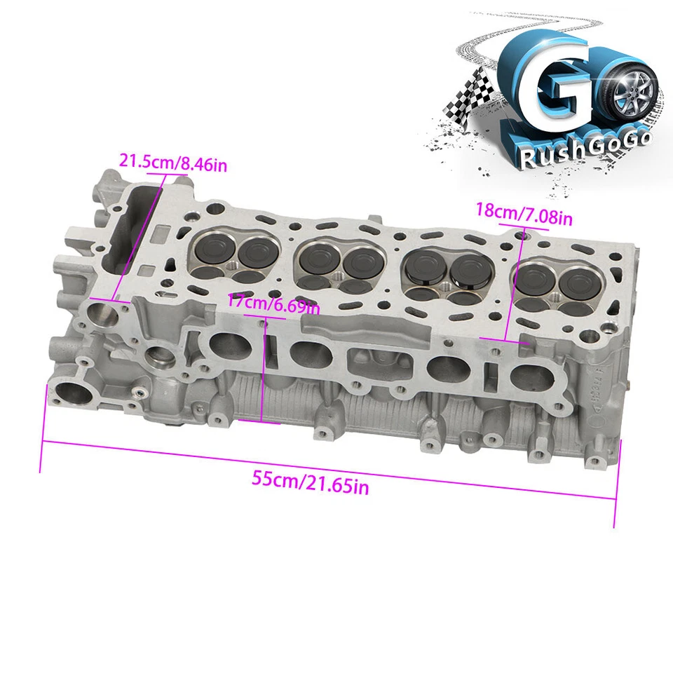 Cylinder Head 2RZFE 3RZFE For 1994-2000 Toyota 4-Runner T-100 Tacoma 2.4L 2.7L Foto 2 de 4
