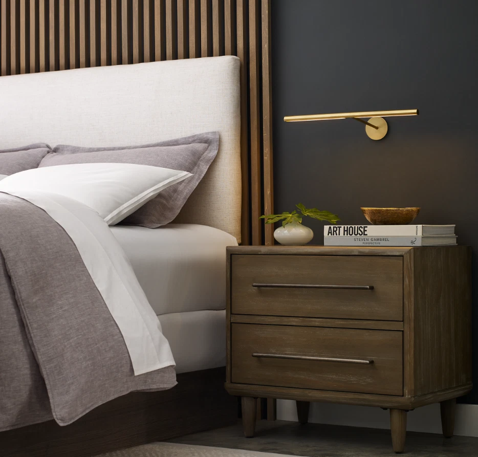 Plural Faceted Picture Light 18 inch Natural Brass Tech Lighting - Image 4 of 4