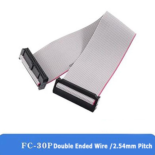 2.54mm Pitch IDC 6/8/10/12/14-64 Pin Flat Ribbon Cable Connector 10CM-5M Length - Picture 16 of 21