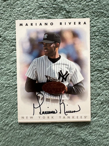 Mariano Rivera - 1996 Leaf Signature Series - Bronze - Autographed - Yankees