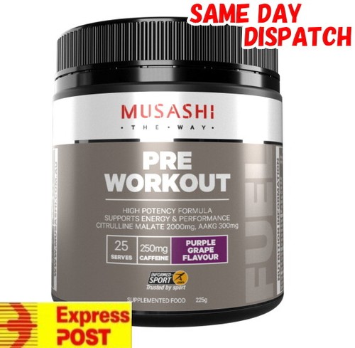 MUSASHI PRE-WORKOUT 25 SERVES ENERGY PERFORMANCE - Picture 4 of 4