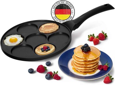 Ø26cm Pfanne für Pancakes Induktion Augenpfanne 3-fache Beschichtung Oladji Pan