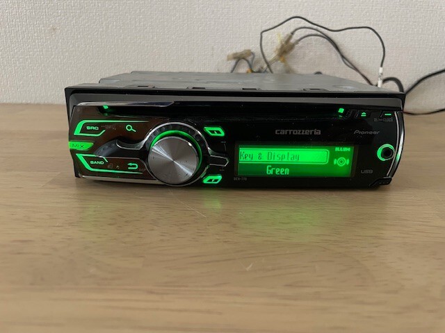 Pioneer Carrozzeria DEH-770 1Din Car Audio CD Player Operation