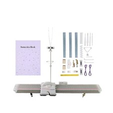 Knitting Machine and Accessories, LK150 150 Stitches 6.5mm Mid Gauge Plastic ...