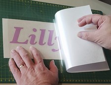 5 A4 Clear Sheet Application Transfer App Tape For Self Adhesive Vinyl User