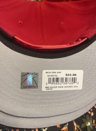 Houston Rockets New Era Color Pack 59FIFTY Mütze - Scarlet Red NEU OSFM - Bild 3 von 5