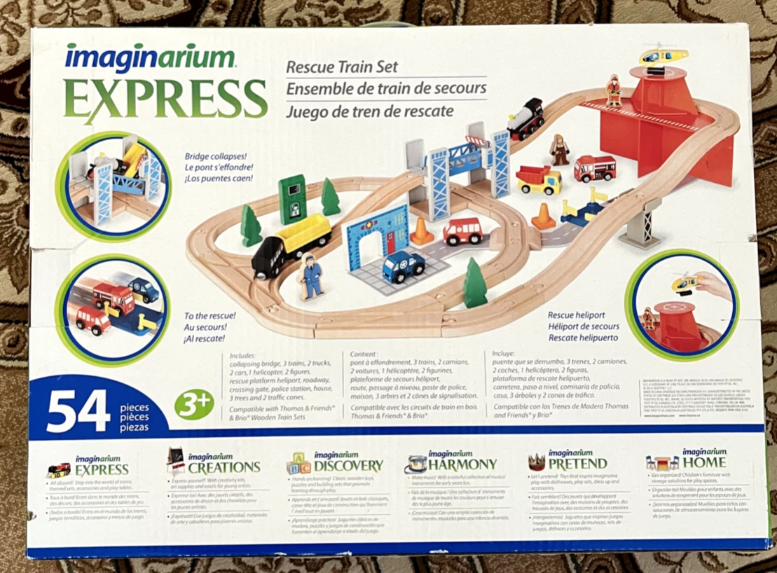 Imaginarium Rescue Train Set New In Box eBay