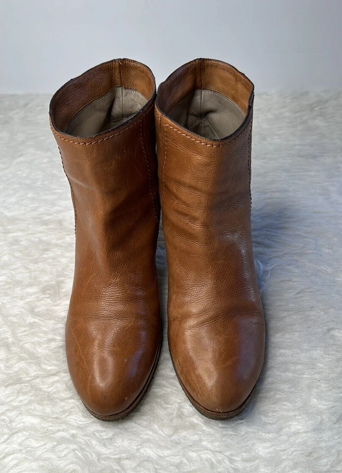 Botas de cuero al tobillo Roberto Del Carlo talla 38,5  Foto 3 de 4