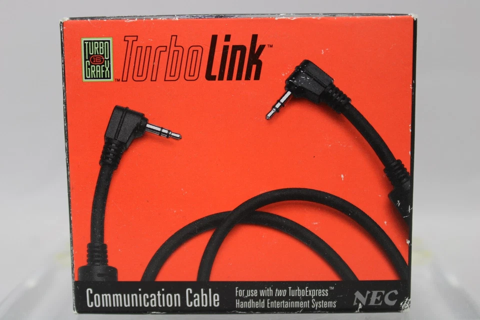 Turbo Grafx-16 Turbo Link Communication Cable Turbo Express NIB - Image 2 of 4