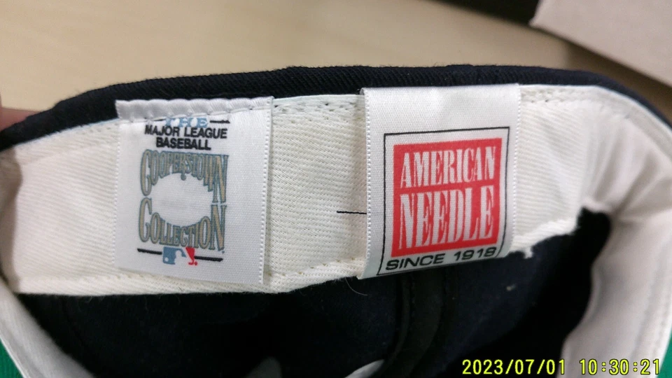 Gorra de los Indios firmada por AL López JSA Auto American Needles 7 Foto 2 de 4