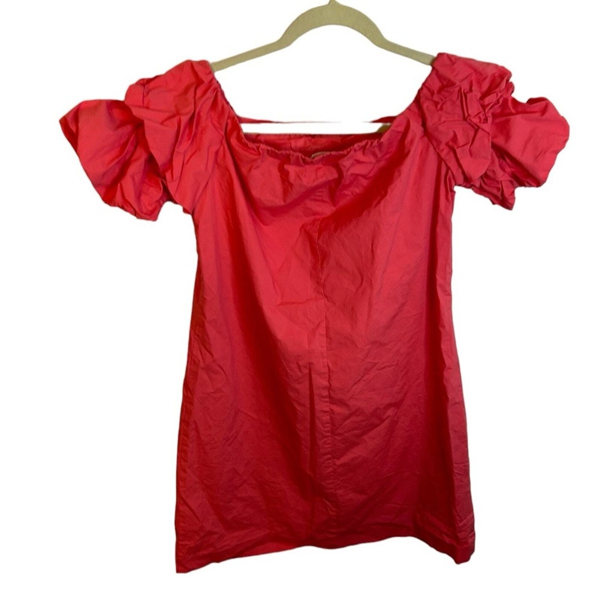 CLUB MONACO OFF SHOULDER PUFF SLEEVE MINI DRESS CLUB MONACO OFF SHOULDER PUFF SLEEVE MINI DRESS