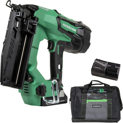 Metabo HPT NT1865DMMR 18V Brushless Lithium-Ion 16 Gauge Cordless Straight Brad 