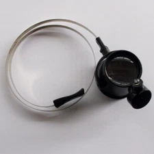 15X Lighted Magnifying Glass LED Light Head Headband Magnifier Loupe New Sale