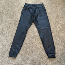 Commando Faux Leather Jogger Size Medium 