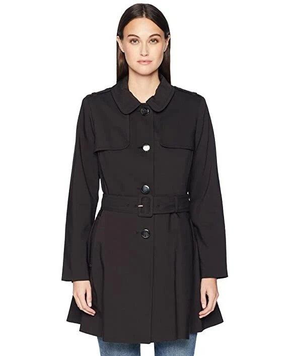 Kate Spade New York 257539 trench donna antipioggia nero taglia small