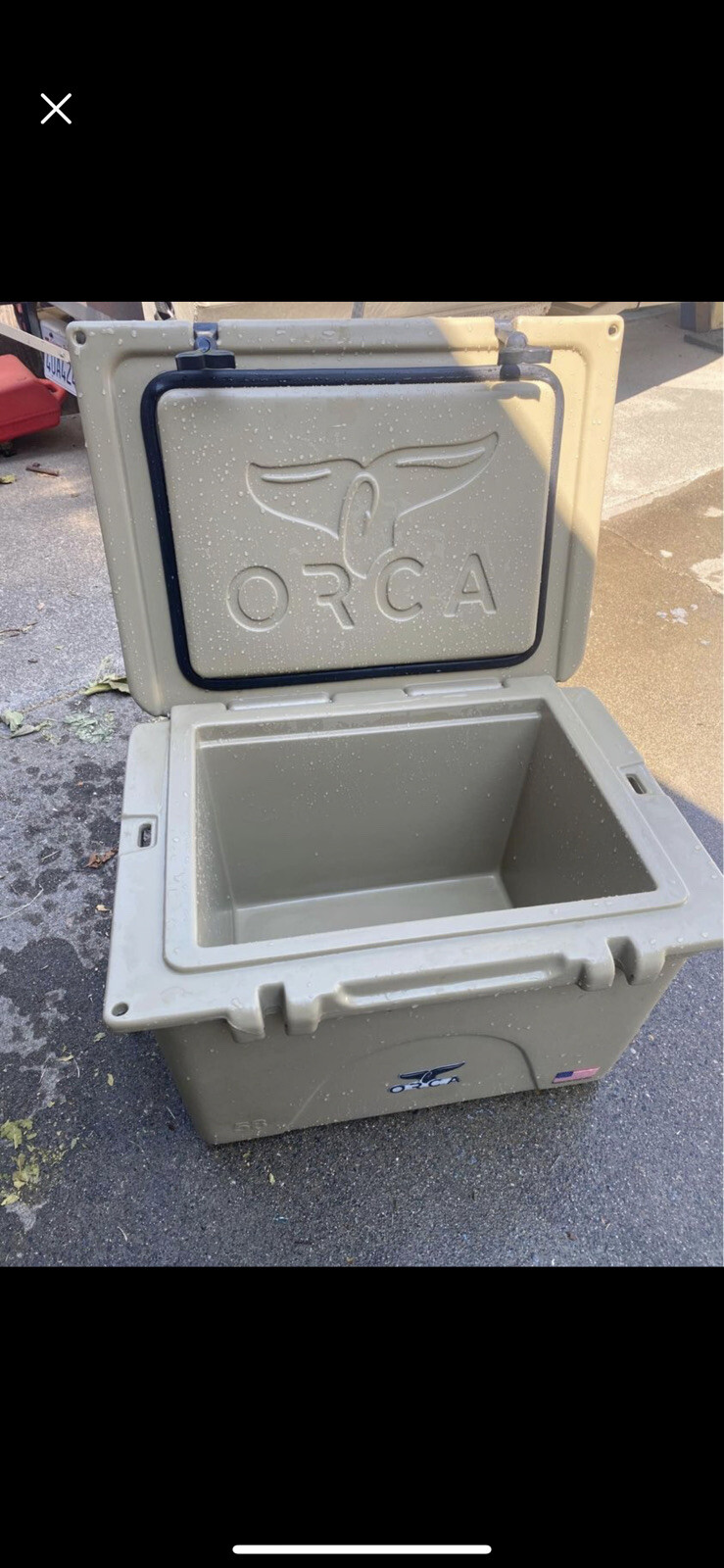 Orca 58 Qt. 72-Can Cooler, Tan ORCT058 ORCA ORCT058 04023201