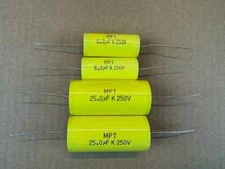 Recap Kit for Wharfedale W40D Speaker Crossovers MPT Film Capacitors